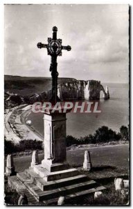 Etretat - View of Calvary - Old Postcard