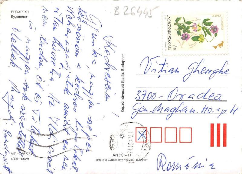 B26445 Budapest   Hungary