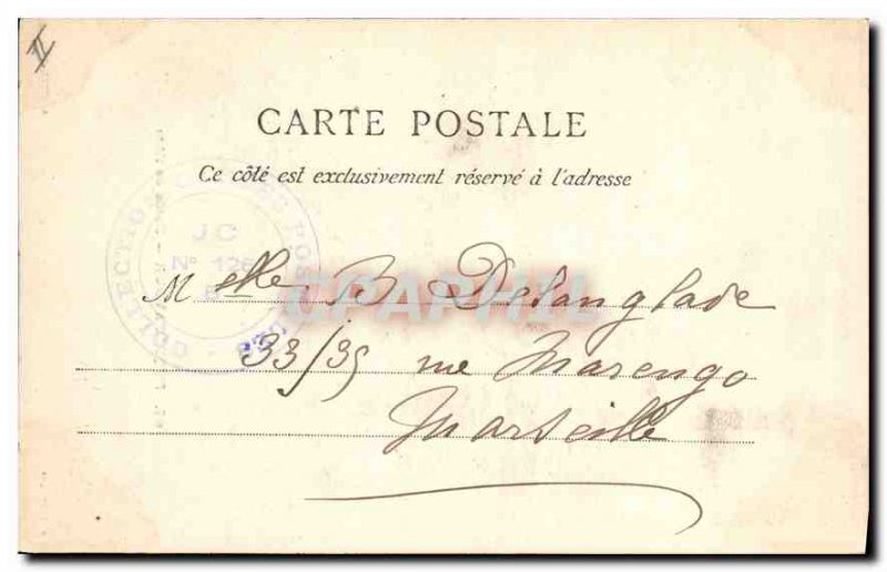 Postcard Old Roquefavour Arc Edges