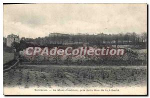 Old Postcard Suresnes Mont Valerien took the Rue de la Liberte