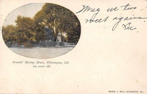 Wilmington Delaware Friends' Meeting House Vintage Postcard JH230263