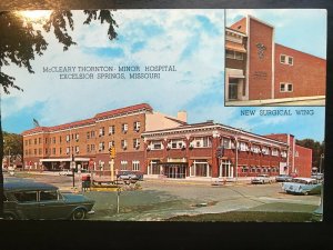 Vintage Postcard 1968 McCleary Thornton-Minor Hospital, Excelsior Springs, MO