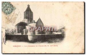 Surgeres - View of & # & # 39Ensemble of 39Eglise - Old Postcard