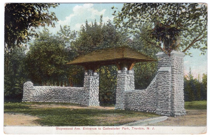 Trenton, N.J., Stuyvesand Entrance to Cadwalader Park