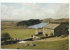 Northumberland Postcard - Crag Lough and The Roman Wall - Ref 851A
