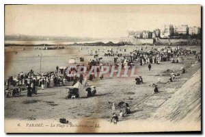 Old Postcard Parame La Plage Rochebonne