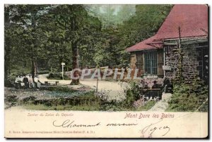 Puy de Dome- Le Mont Dore -the-bathroom- Trail Salon Capuchin Post Card Old