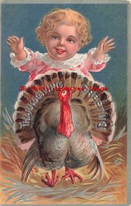 Thanksgiving, Nash No 1, Child with Turkey