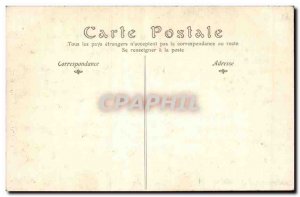 Combourg Old Postcard Interior of & # 39eglise