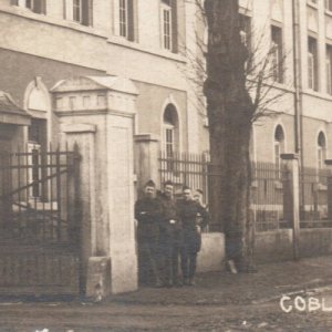 WWI 4th Div Army Soldiers Coblenz Germany Occupation RPPC Real Photo Postcard