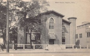 J91/ Dayton Ohio Postcard c1910 Work House Building 188