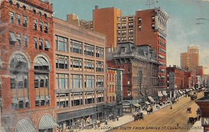 North High Street Columbus, Ohio OH Postcard