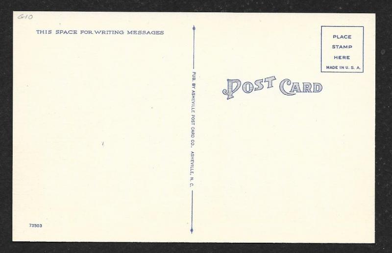 Street View Post Office Rocky Mount North Carolina Unused c1940s