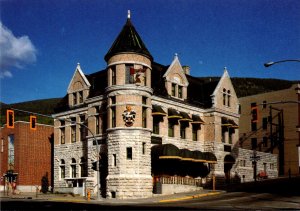 Canada British Columbia Nelson City Hall Chateau Style Building