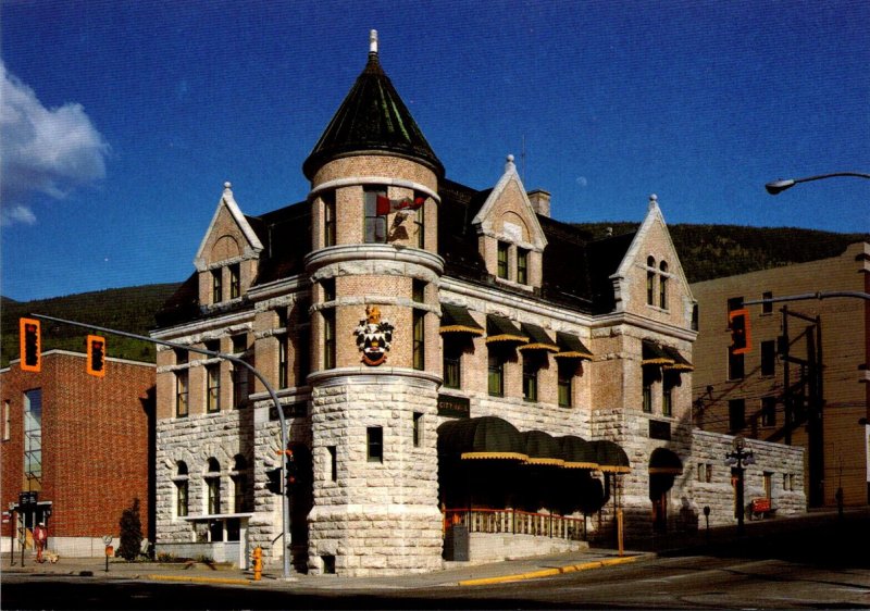 Canada British Columbia Nelson City Hall Chateau Style Building