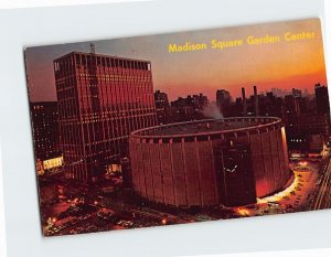 Postcard Madison Square Garden Center New York City New York USA