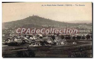 Old Postcard Vue Generale Vesoul Haute Saone