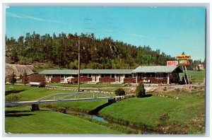 Custer South Dakota Postcard Calamity Peak Motel Exterior c1968 Vintage Antique