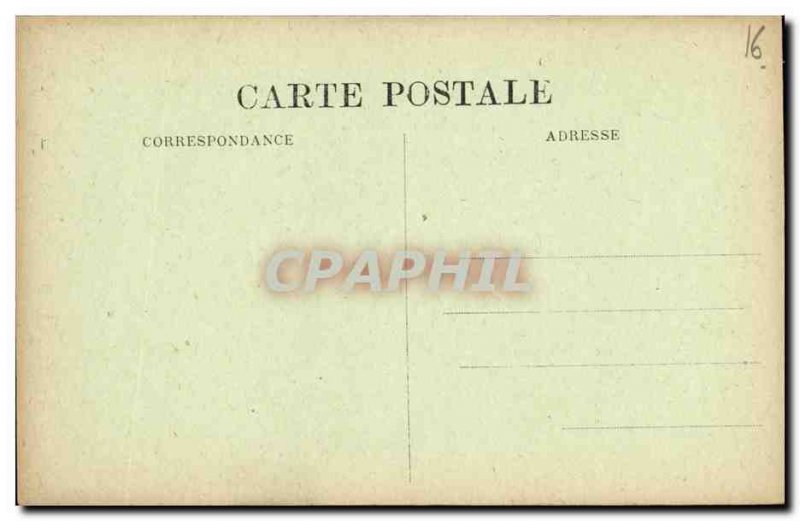 Old Postcard The Church Barbezieux