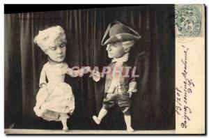 Postcard Old Theater Marquis and Marquises