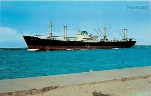 Steamship, Israeli Freighter,Gulf of Mexico, Intra-Costal Canal, Dexter Press