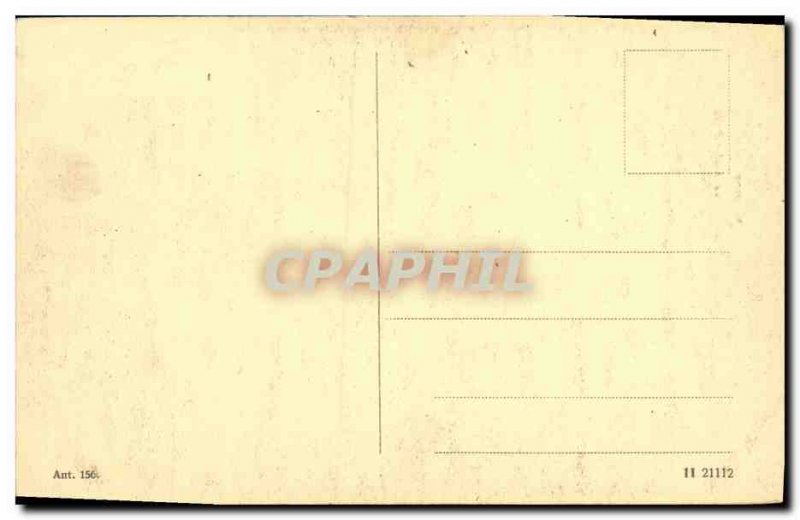 Old Postcard Antwerp Cathedral