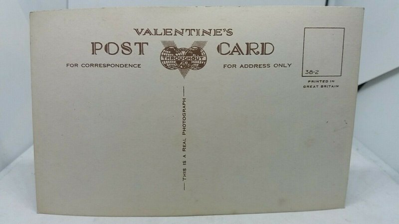Vintage Valentines Rp Postcard O Connell Street Dublin Ireland Real Photo