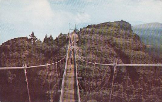 Mile High Swinging Bridge Grandfather Mountain North Caolina