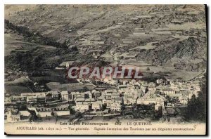 Old Postcard The Alps Picturesque Queyras Needles General view