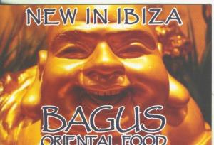 Postal (PostCard) 5588 : Propaganda de Bagus Oriental Food (Ibiza)..