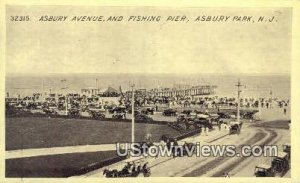 Asbury Avenue, Fishing Pier - Asbury Park, New Jersey NJ  