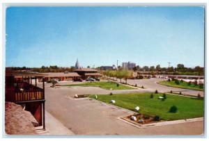 1956 Scenic Park Westbank Motel Idaho Falls Idaho ID Posted Vintage Postcard