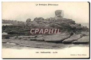 Old Postcard De Tregastel