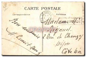 Postcard Old Ship Ship Ile de France