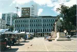 Postcard Brazil Praca Cairu Comercio Salvador - Business Park