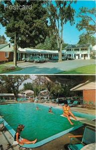 VT, Burlington, Vermont, Colonial Motor Inn, Multi View, Bill Bard No. 106255