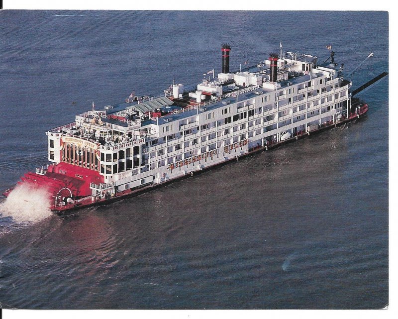 The Delta Queen Steamboat Postcard PC114H-6721