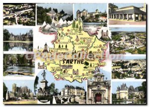 Postcard Modern Sarthe Le Mans Prefecture Prefecture in the Fleche Mamers par...