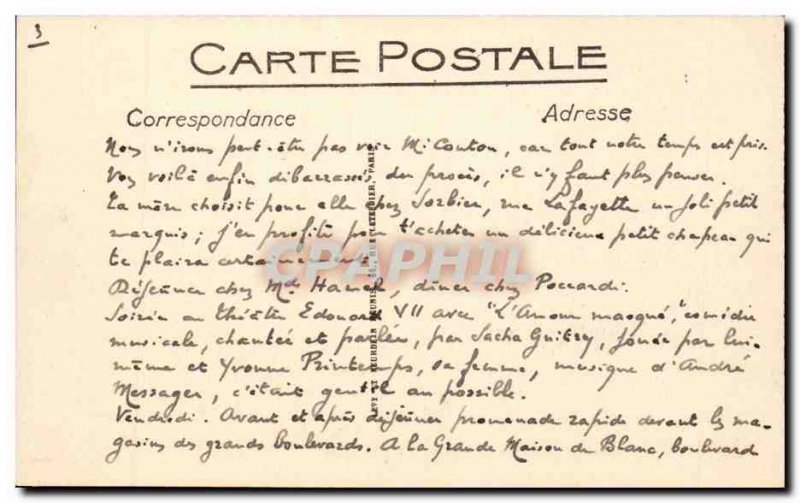 Marseille Old Postcard The Belgian dock