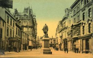 UK - England, Swansea. Castle Square. RPPC, colorized