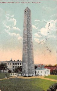 Bunker Hill Monument - Charlestown, Massachusetts MA  