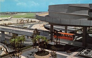 Tampa International Airport Showing Shuttle Car to Air-Side Loading Area Tamp...
