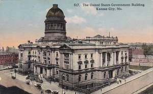 Missouri Kansas City The United States Government Building 1918