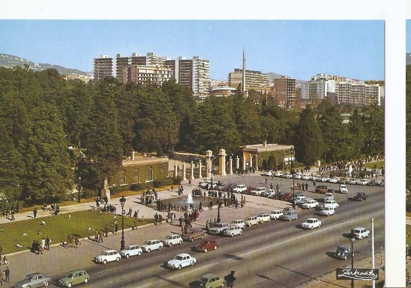 Postal 045546 : Barcelona. Entrada a los Jardines del Palacio de Pedralbes