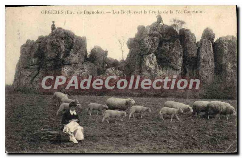 Postcard Old ORGERES fe Couesnon