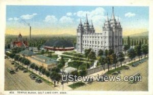 Temple Block - Salt Lake City, Utah UT  