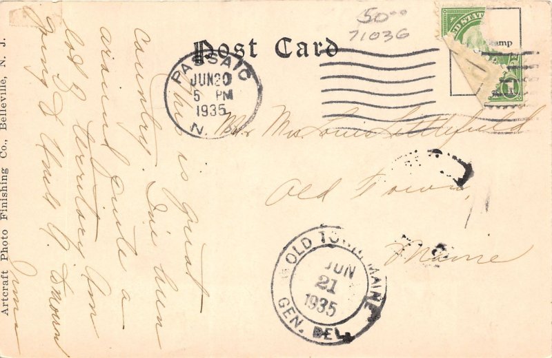 J4/ Montclair New Jersey RPPC Postcard c1910 DL&W Railroad Depot  167