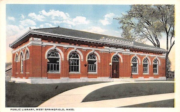 Public LIbrary in West Springfield, Massachusetts