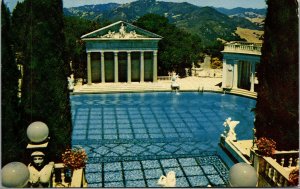 Vtg Hearst Castle San Simeon Neptune Pool San Simeon California CA Postcard