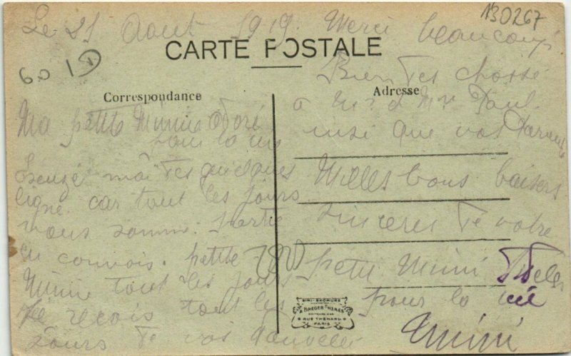 CPA CLERMONT - La Rue de Conde (130267)
